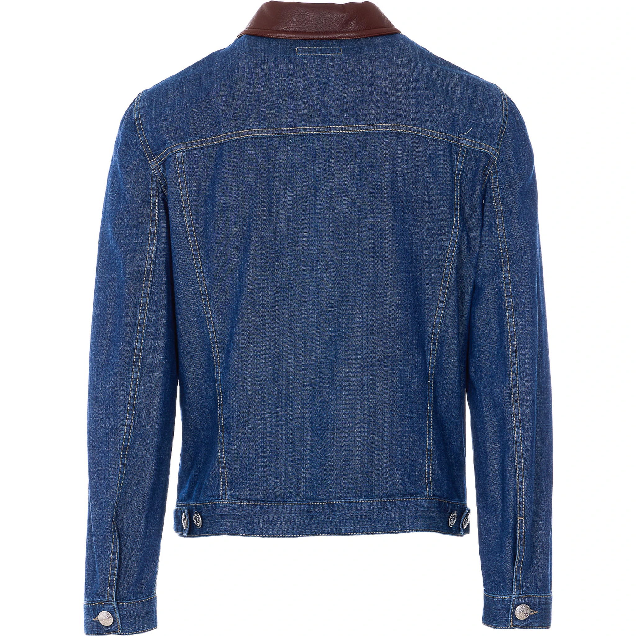 Denim outerwear jacket