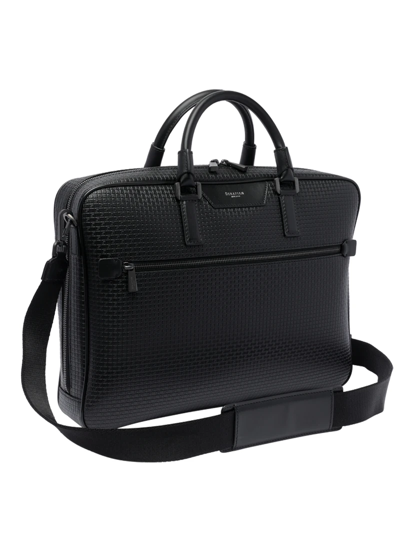 Serapian Suitcases Black