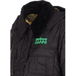 BARBOUR X GANNI Coats Black
