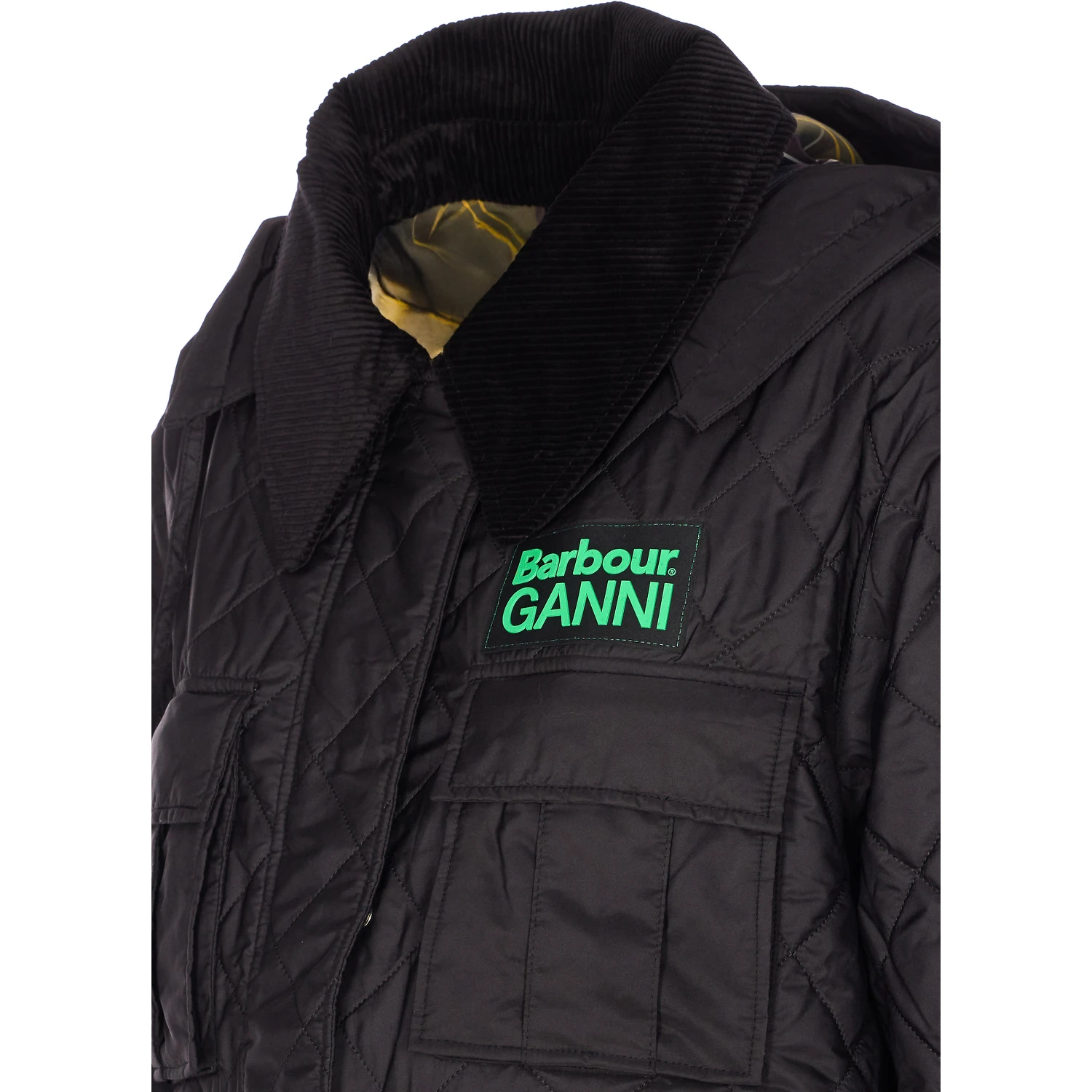 BARBOUR X GANNI Coats Black