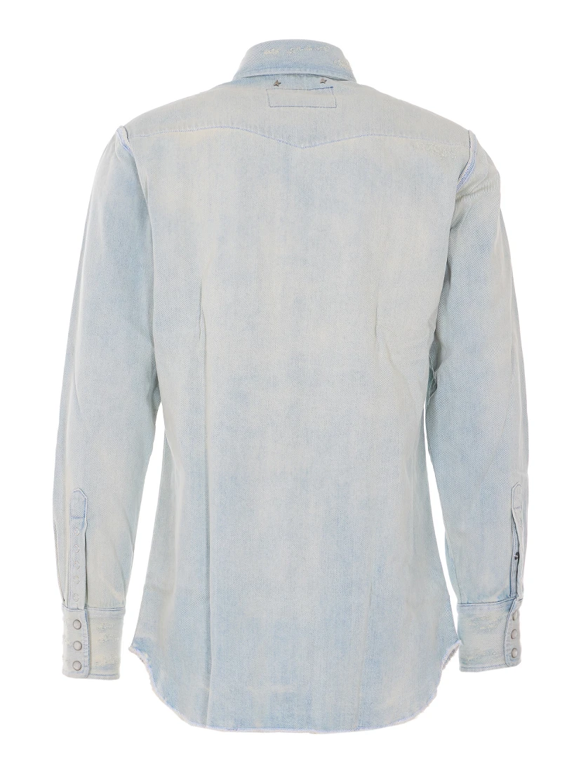 Golden Goose Shirts Blue