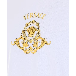 Versace T-shirts and Polos White
