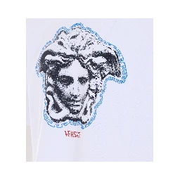 Versace T-shirts and Polos White