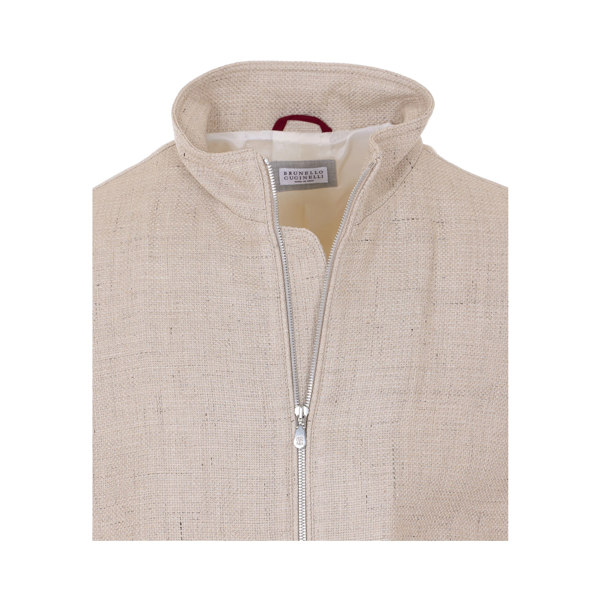 سترات برونيلو كوتشينيللي باللون البيج