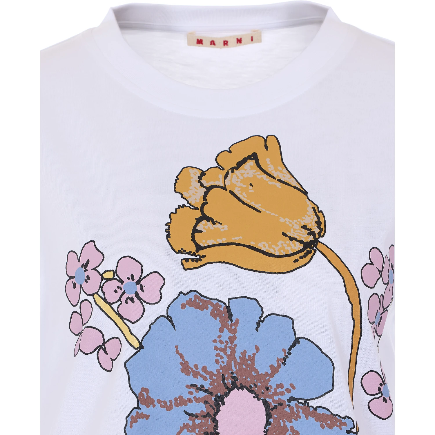 Marni T-shirts and Polos White