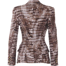 Elisabetta Franchi Jackets Brown