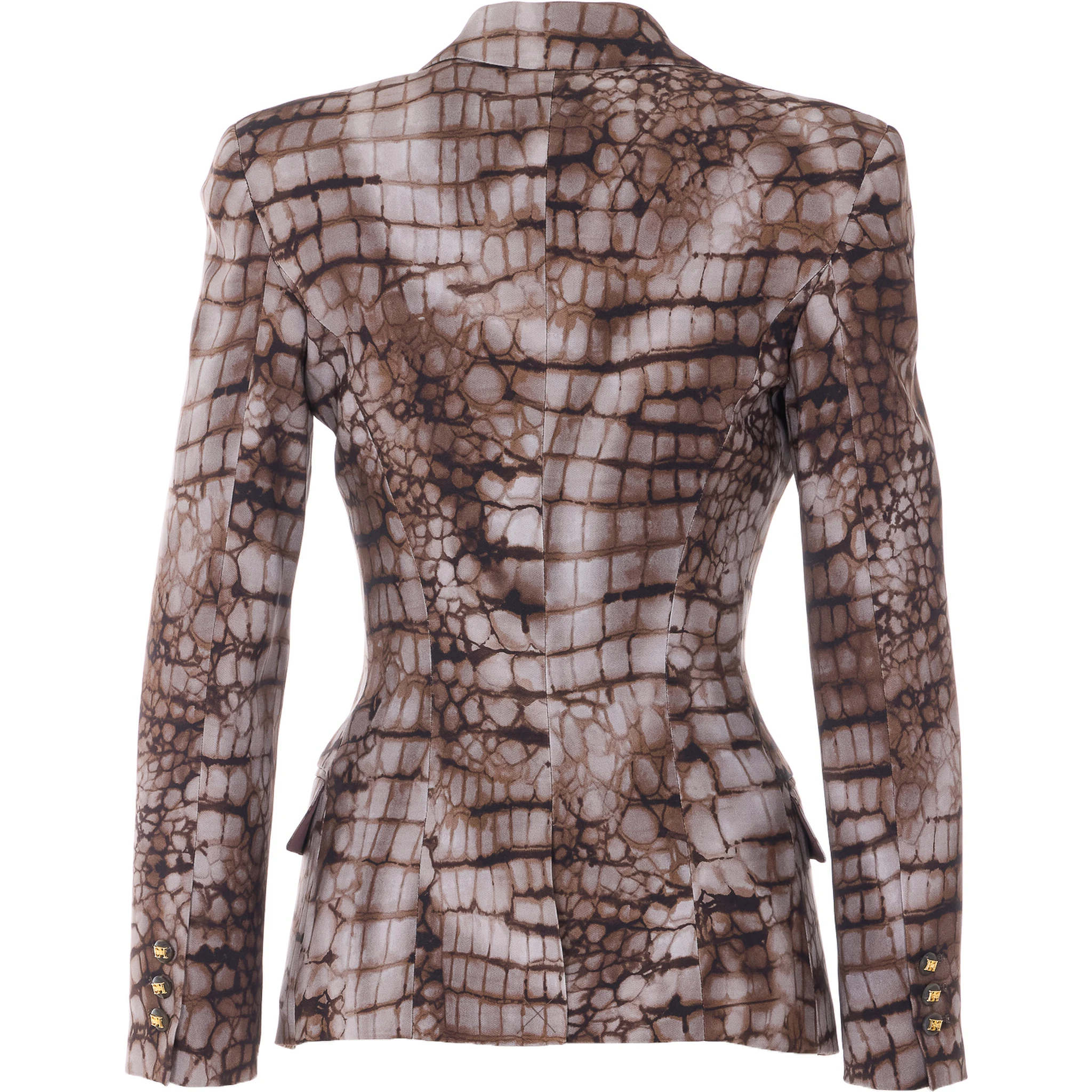 Elisabetta Franchi Jackets Brown