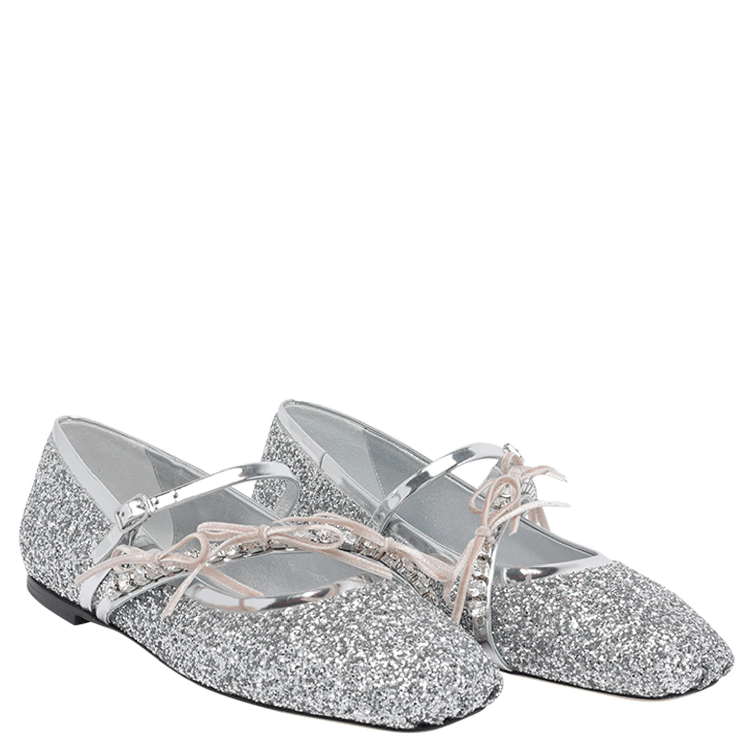Jimmy Choo Flat shoes Silver