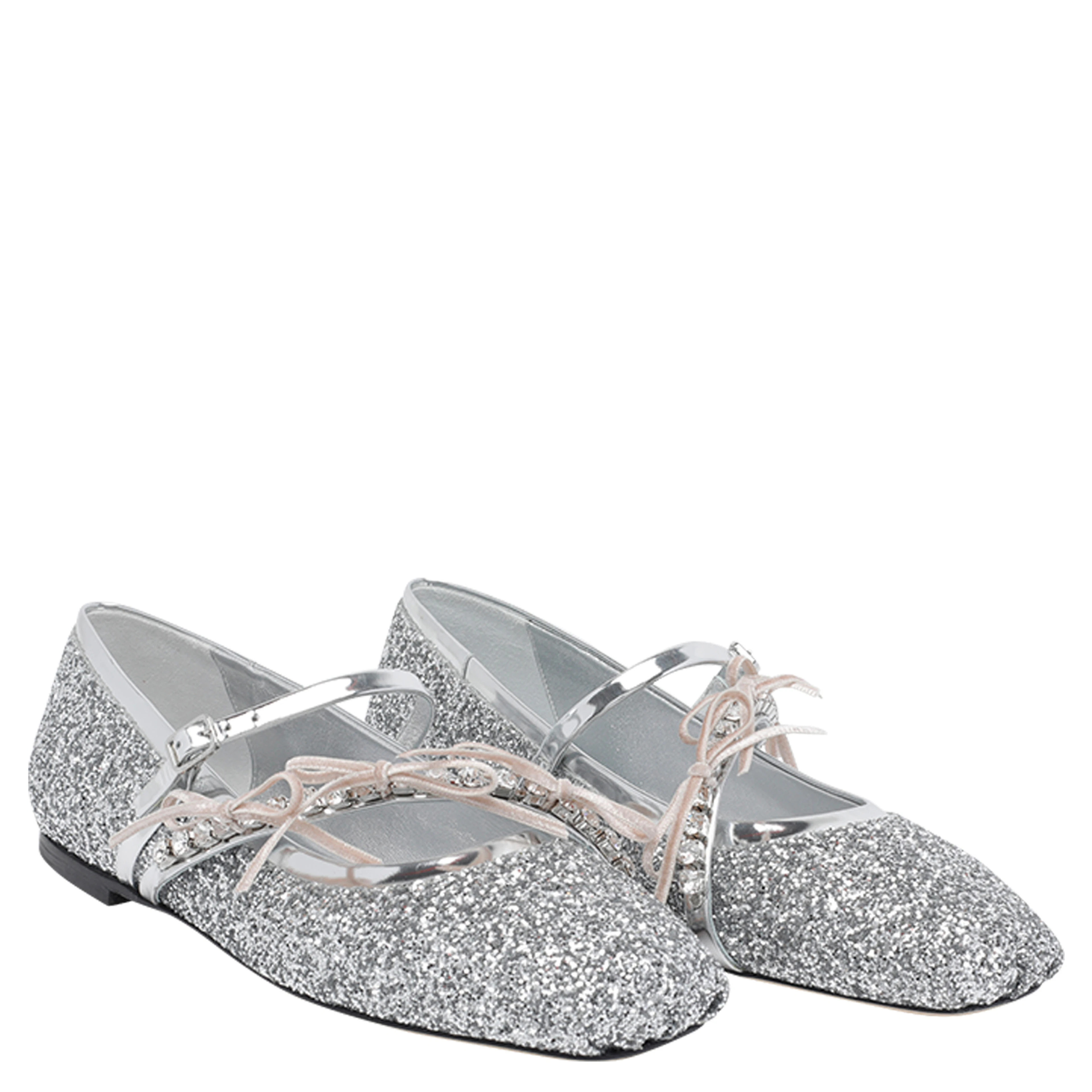 Jimmy Choo Flat shoes Silver