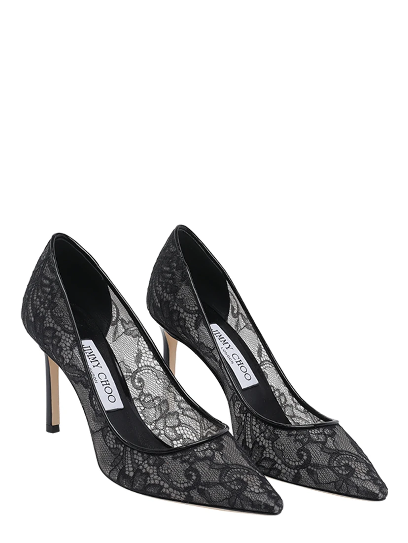 Jimmy Choo With Heel Black