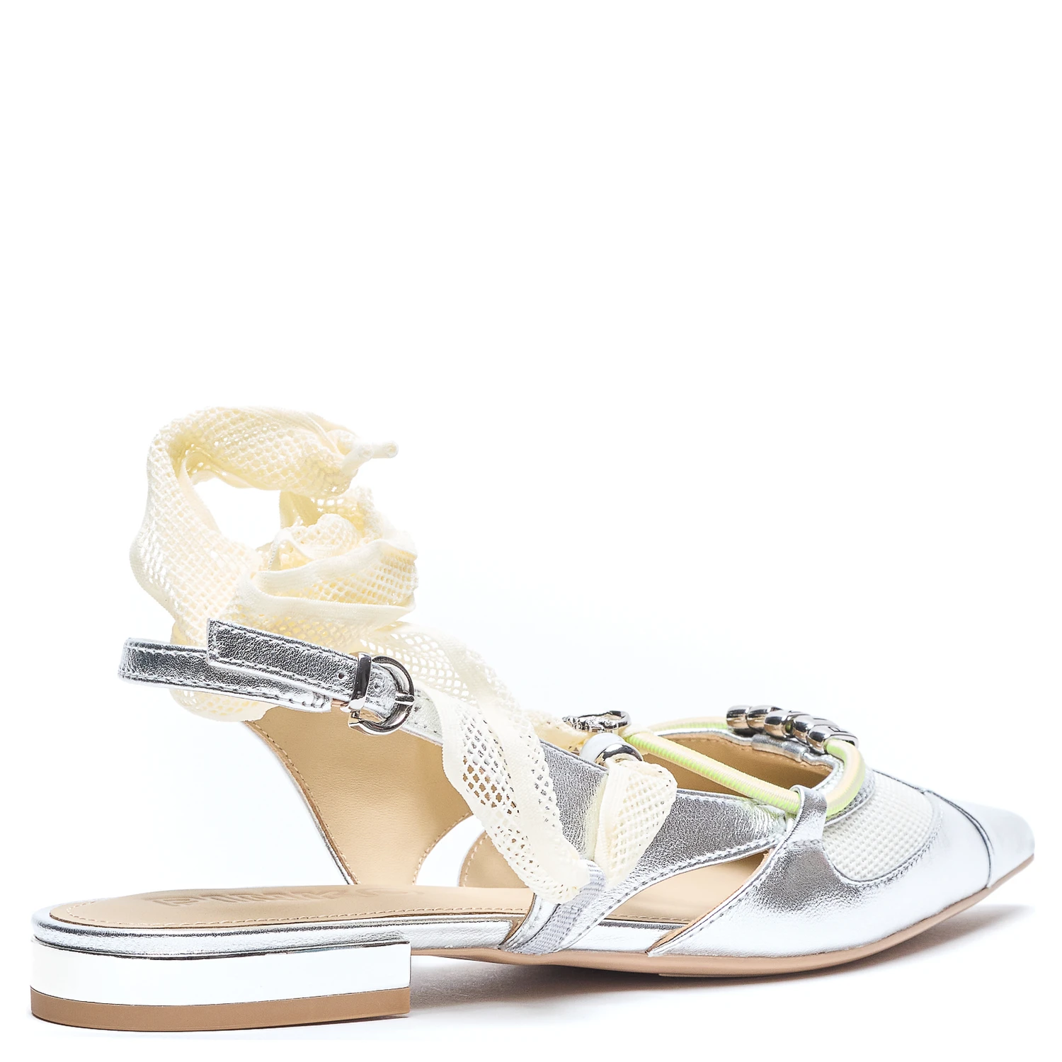 Pinko With Heel Silver