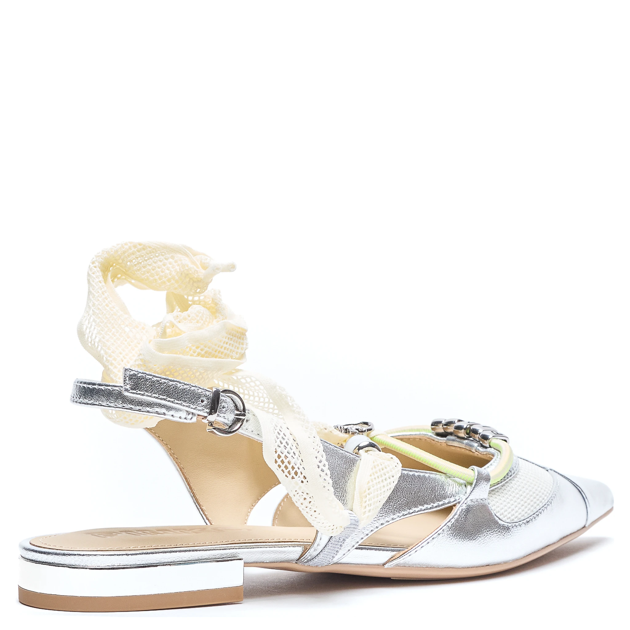 Pinko With Heel Silver