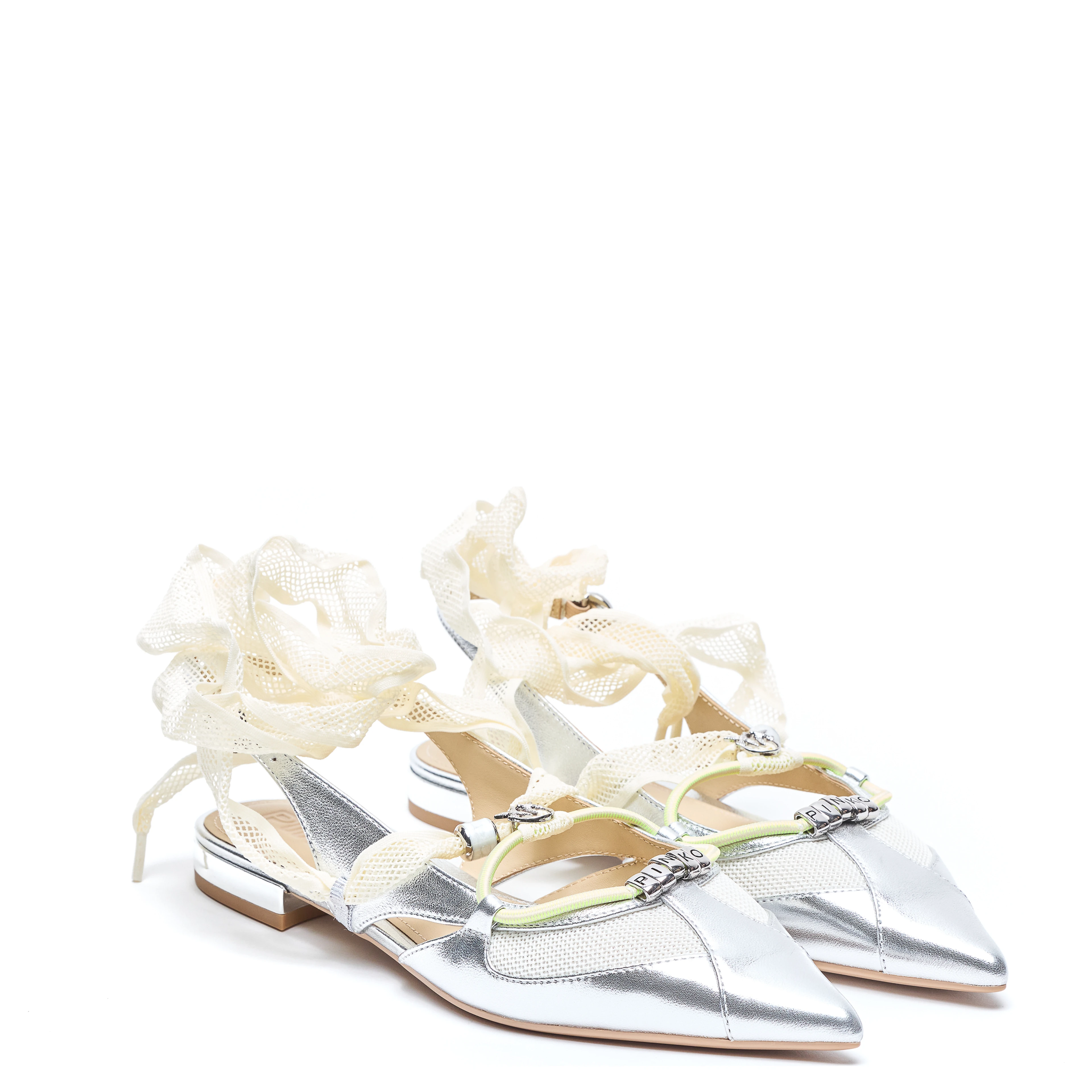 Pinko With Heel Silver