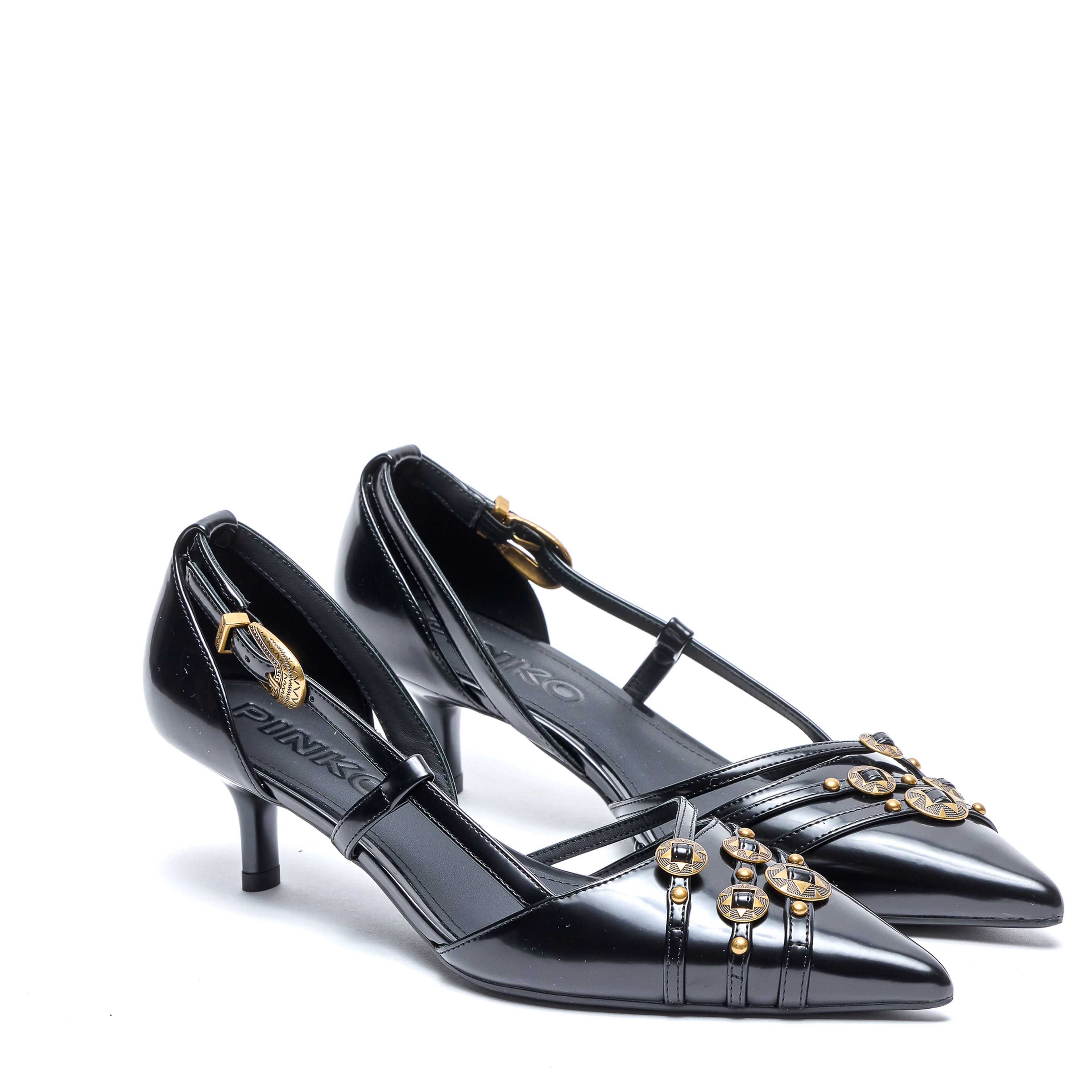 Pinko With Heel Black