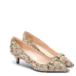 Gucci With Heel Beige