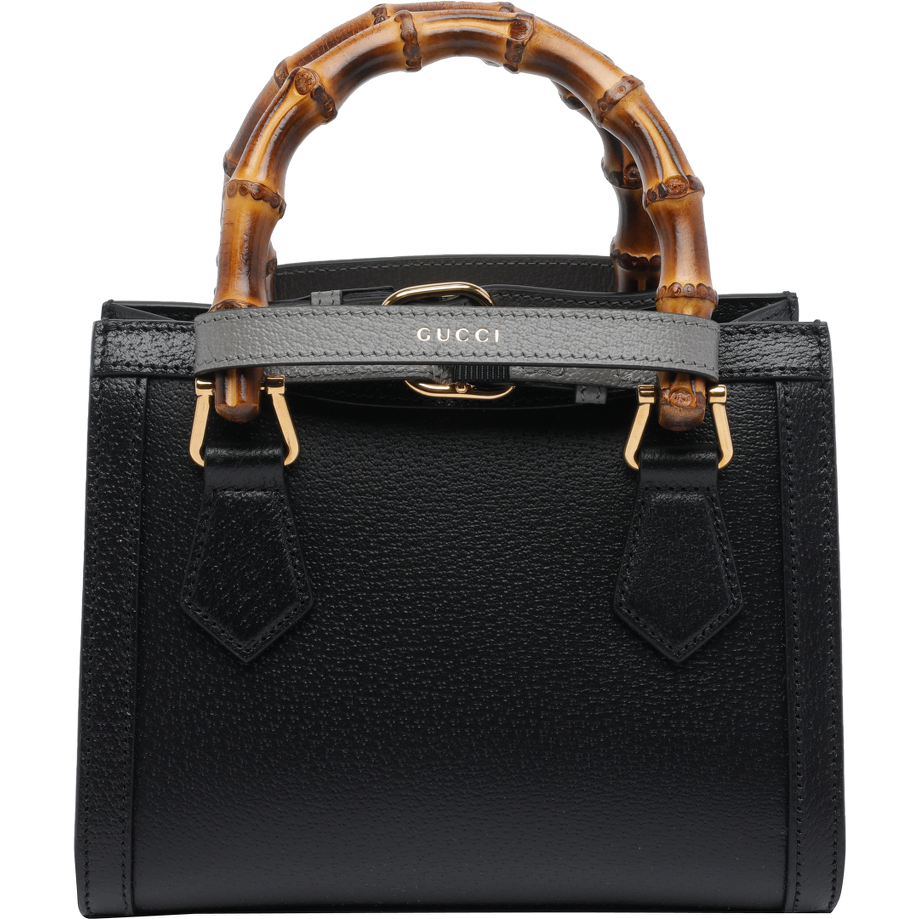 Black Gucci Diana small shopping bag