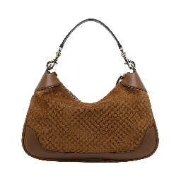 Brown Medium Gucci B shoulder bag