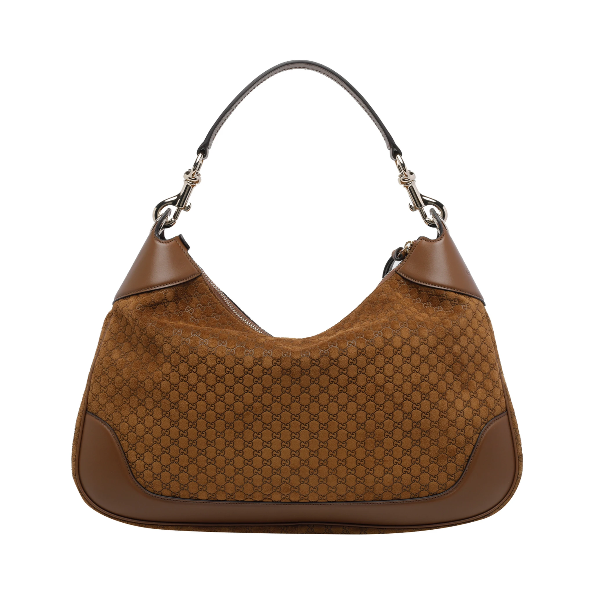 Brown Medium Gucci B shoulder bag