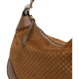 Brown Medium Gucci B shoulder bag