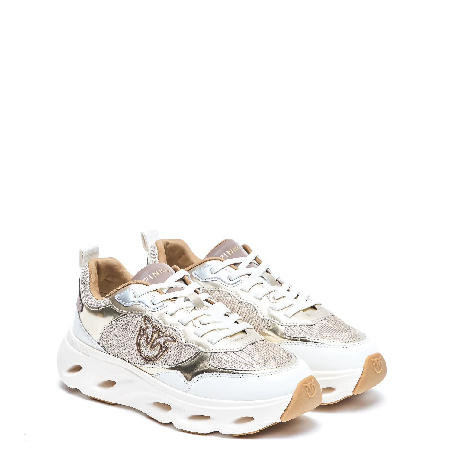 Pinko Sneakers Golden