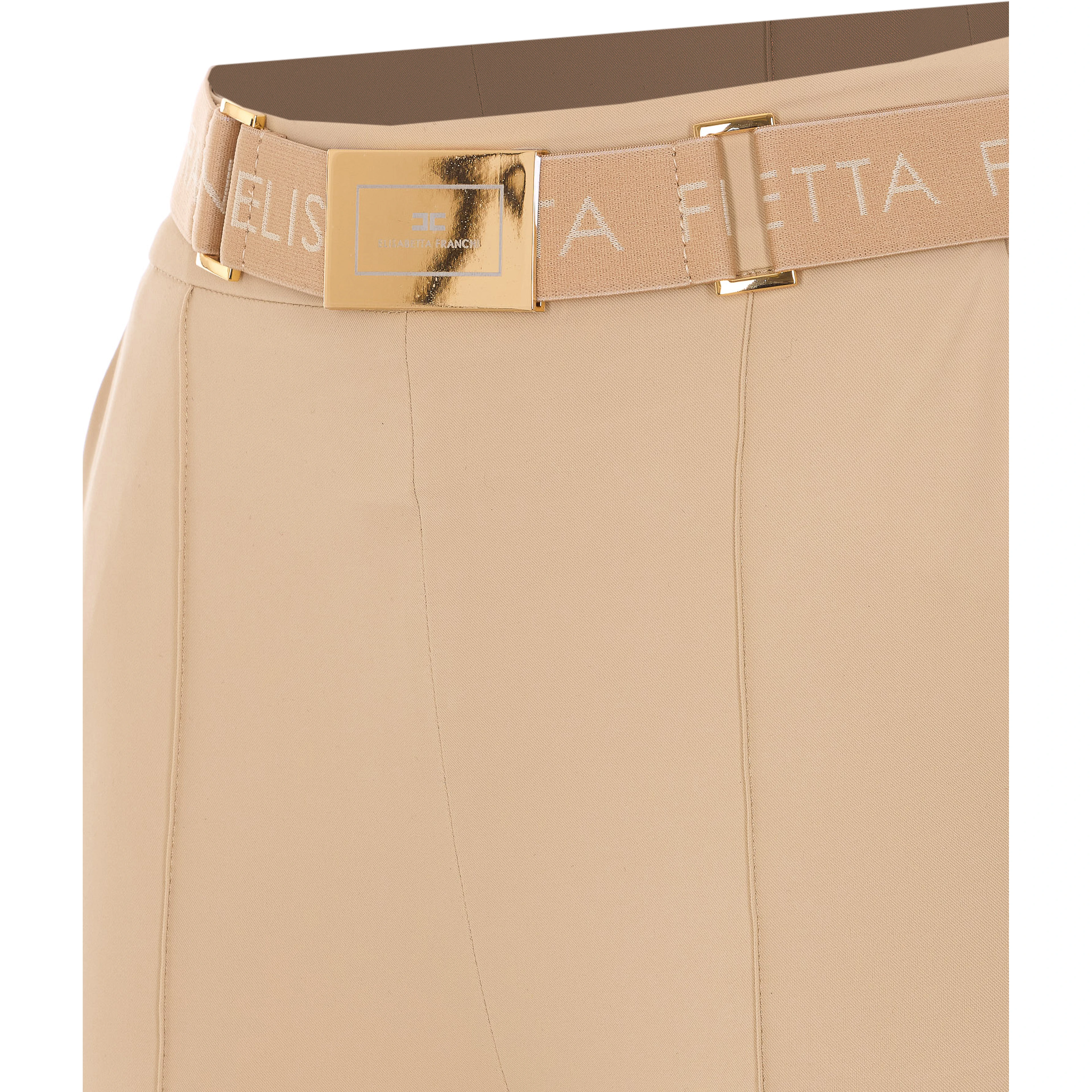 Elisabetta Franchi Trousers Beige