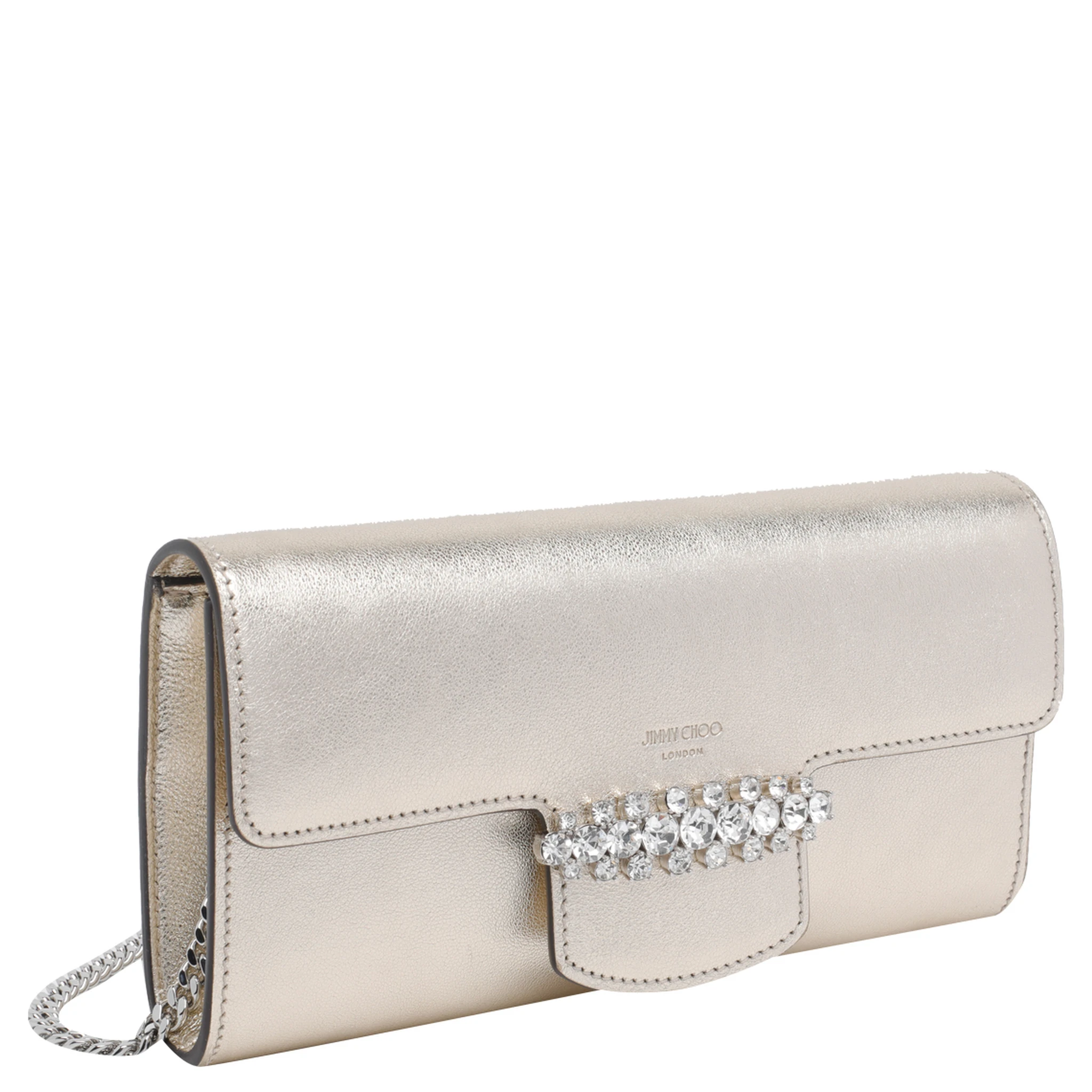 Jimmy Choo Wallets Golden