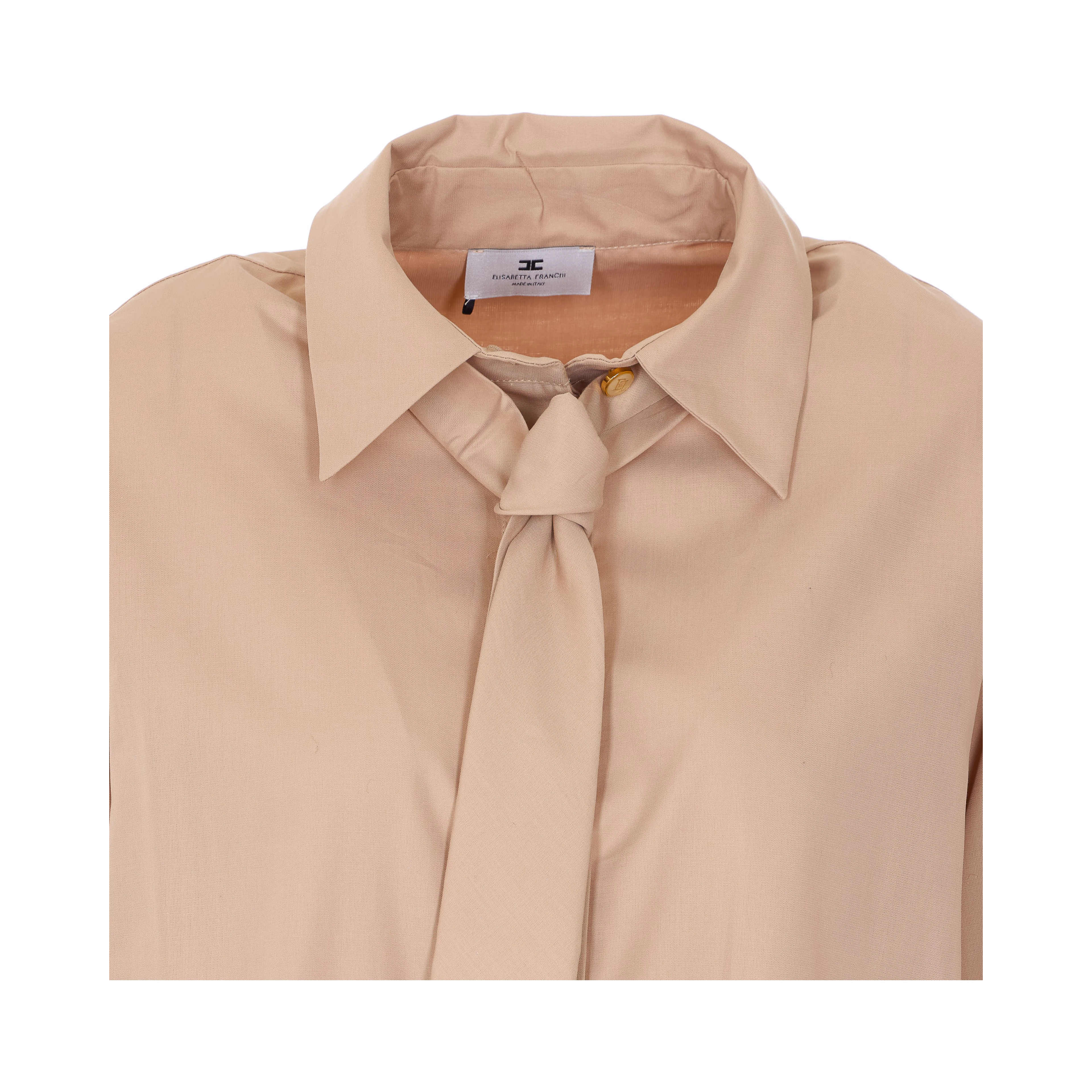 Elisabetta Franchi Shirts Beige