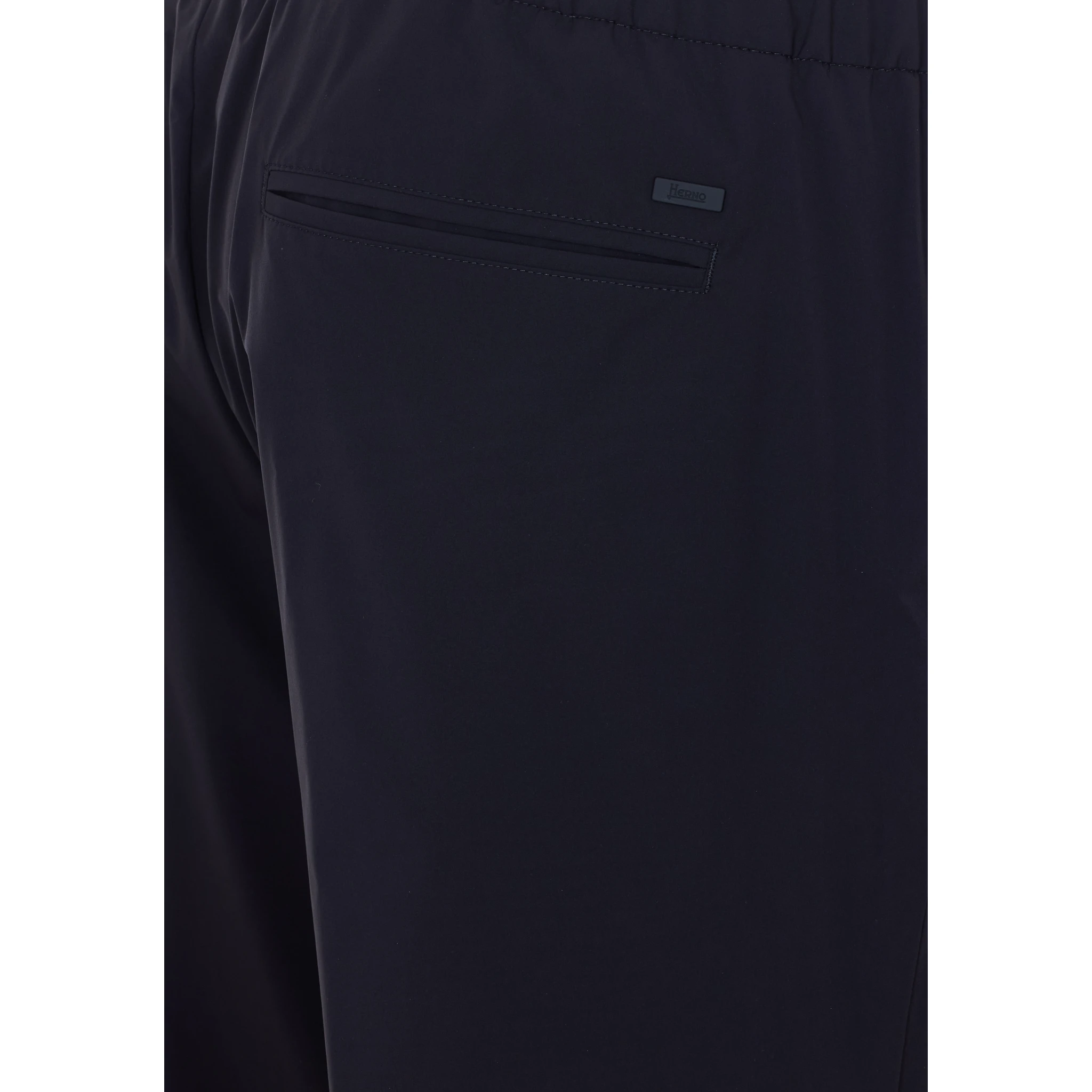 Herno Trousers Black