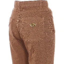 Elisabetta Franchi Trousers Brown