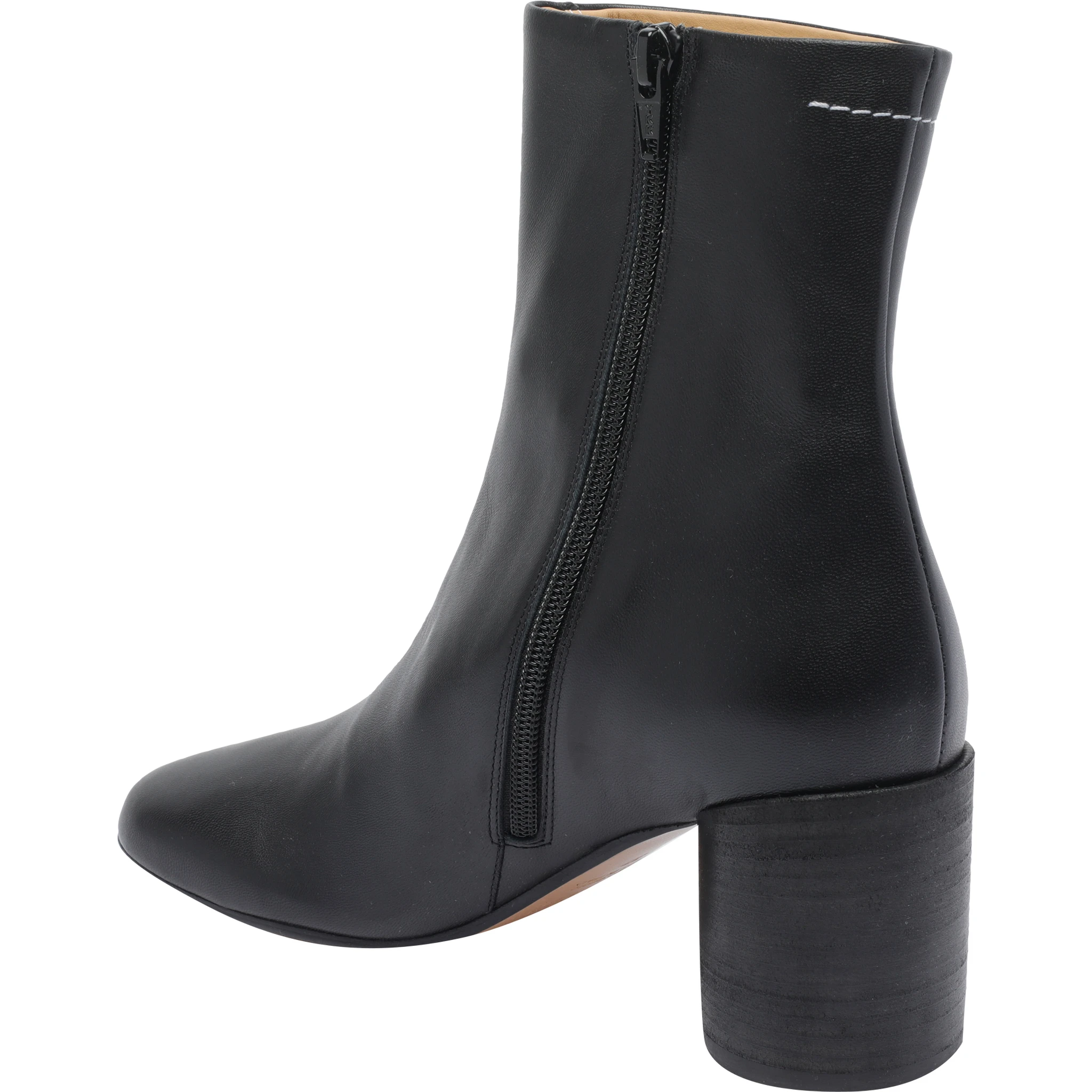 حذاء MM6 من ميزون مارجيلا أسود