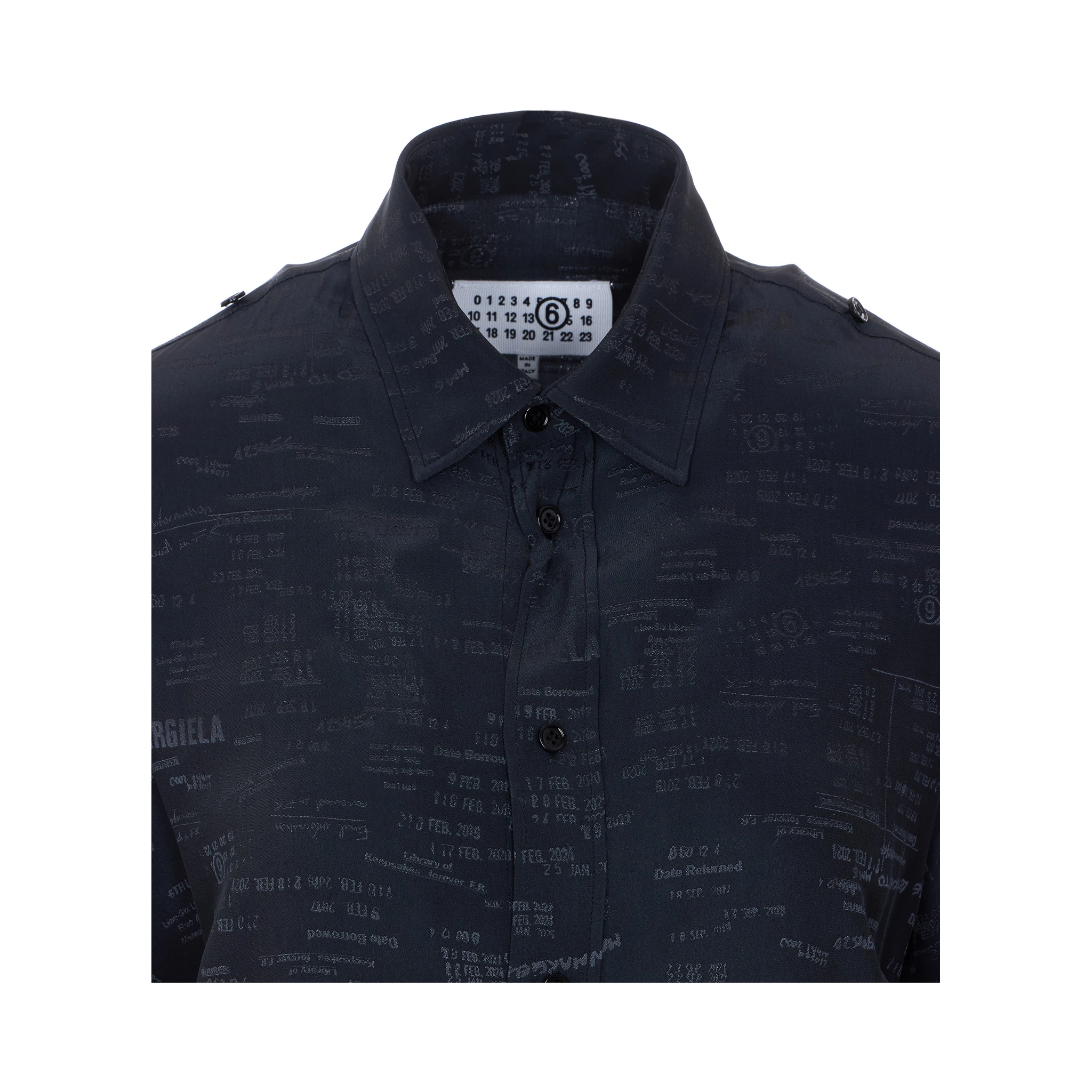 MM6 Maison Margiela Shirts Black