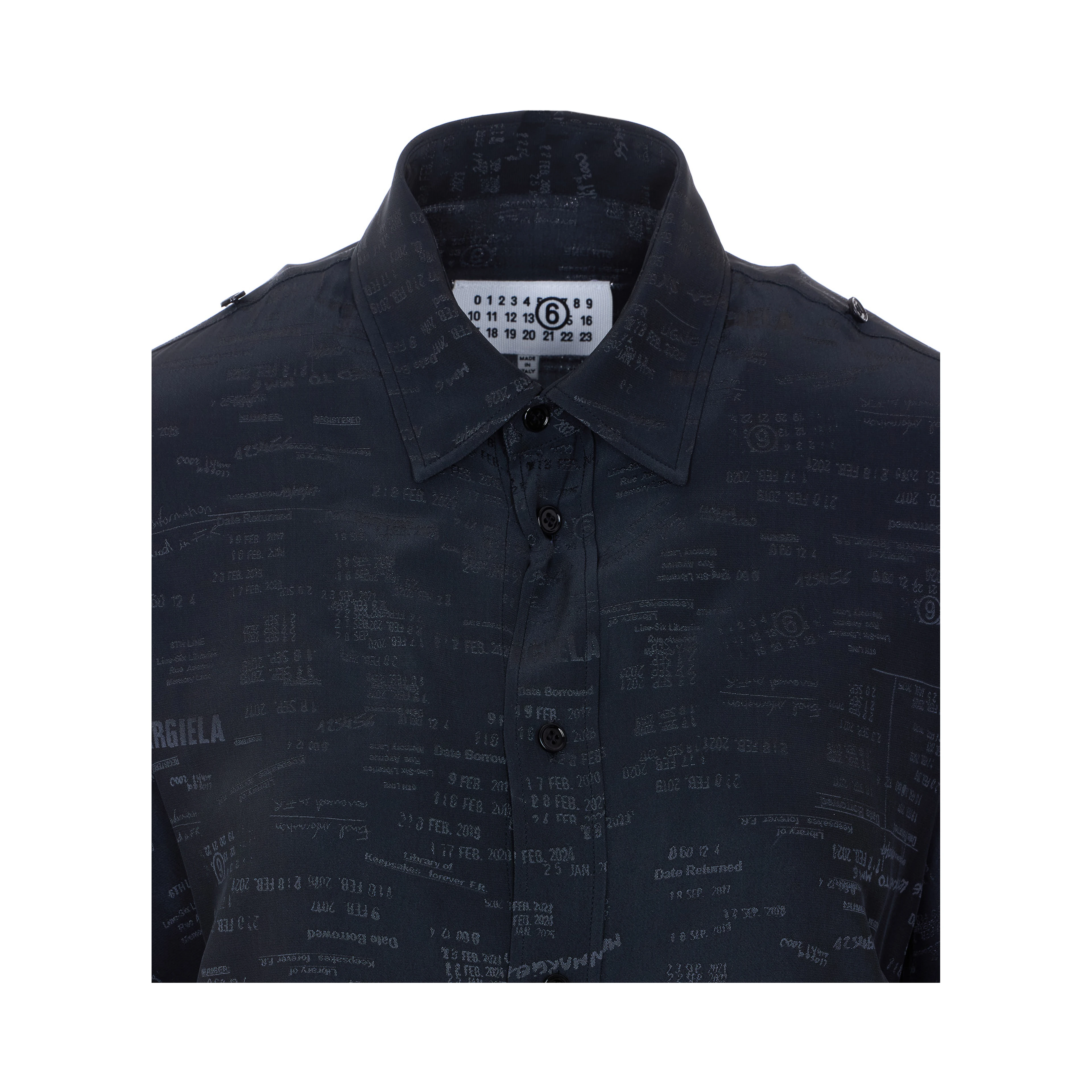 MM6 Maison Margiela Shirts Black