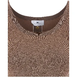 Elisabetta Franchi Top Brown