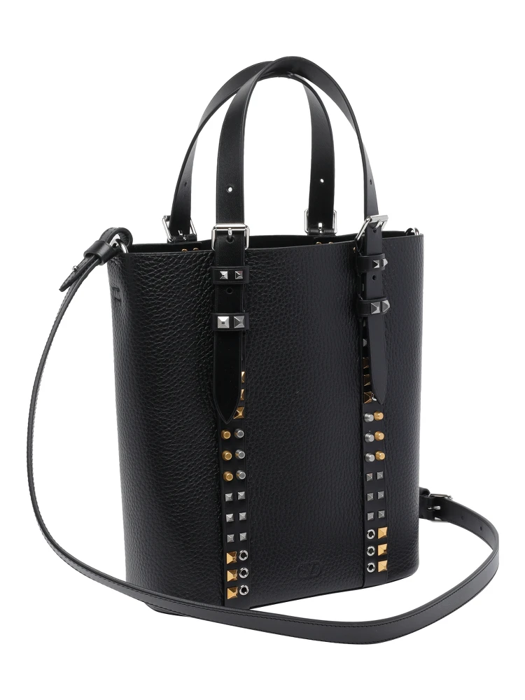 Black Rockstud tote bag alternative