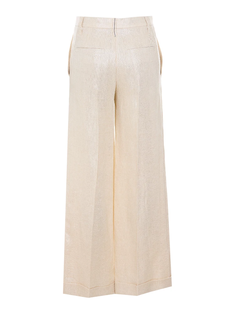 Brunello Cucinelli Trousers White alternative