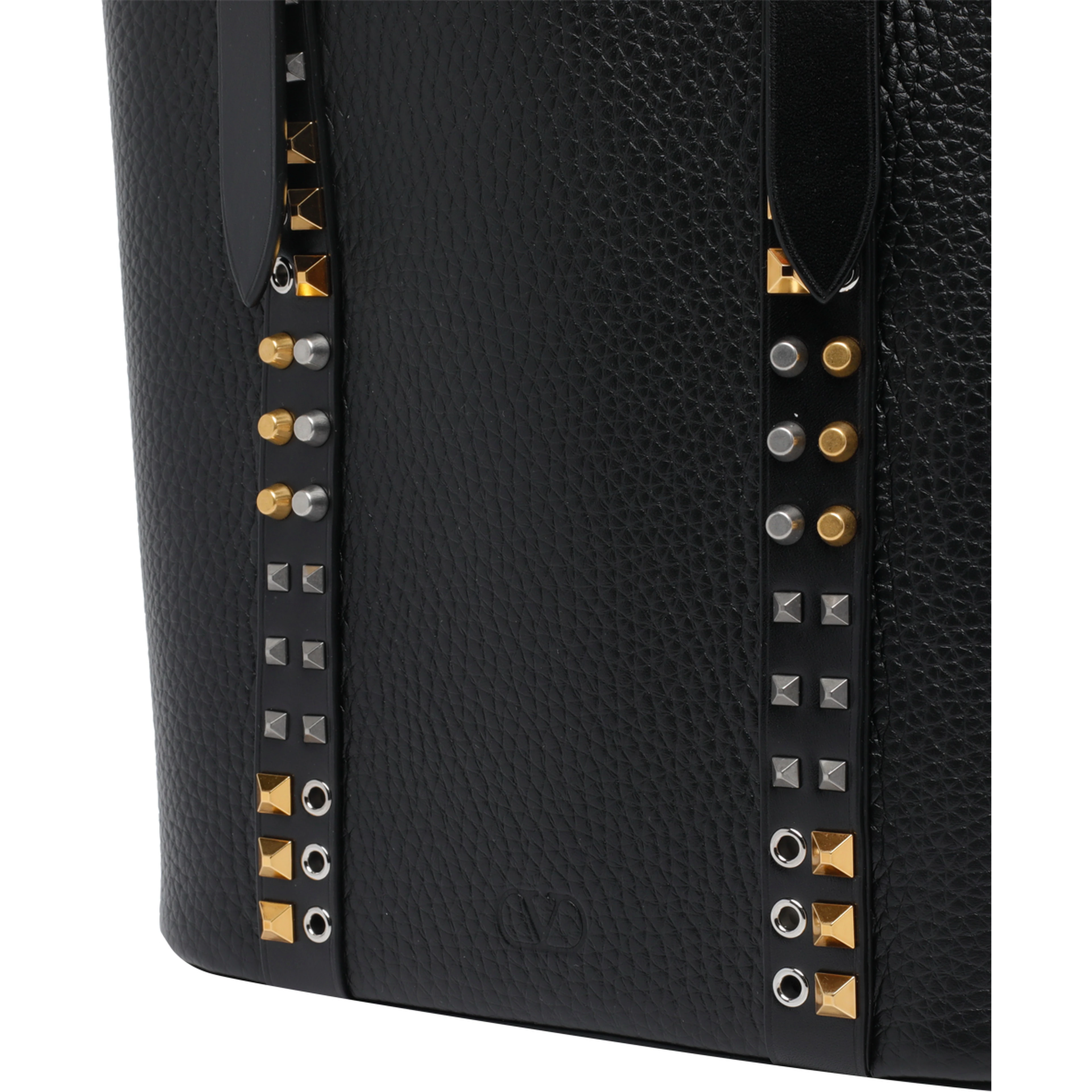 Black Rockstud tote bag