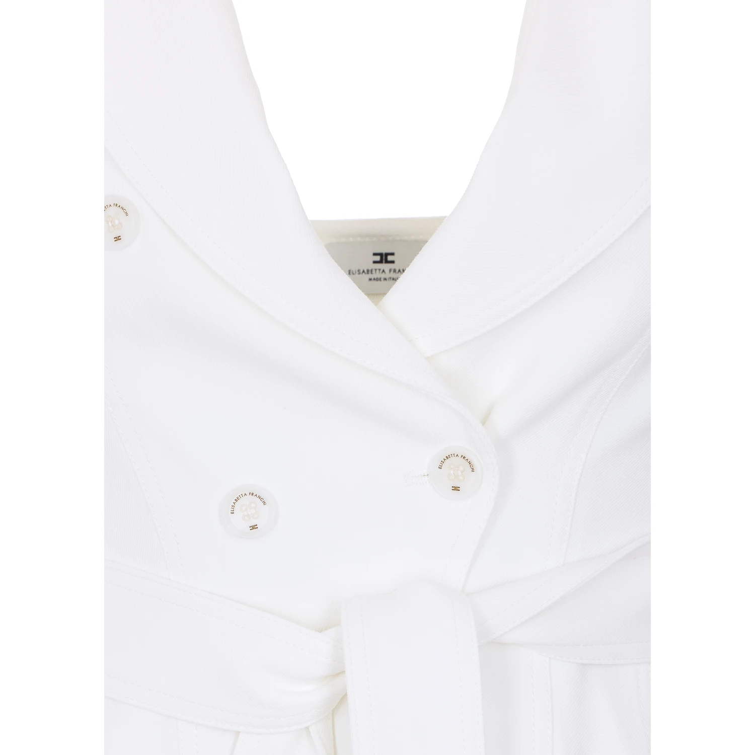 Elisabetta Franchi Jackets White