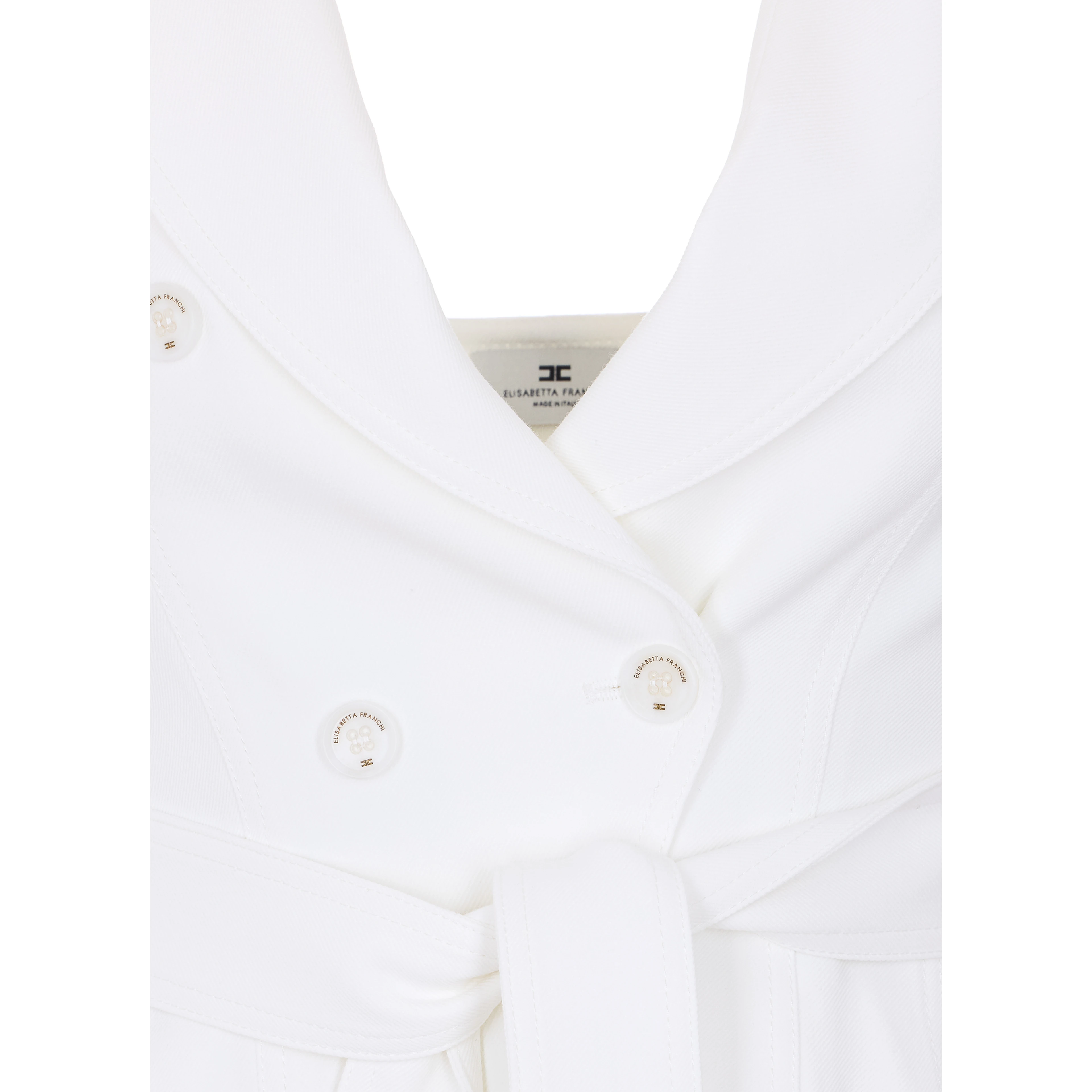 Elisabetta Franchi Jackets White