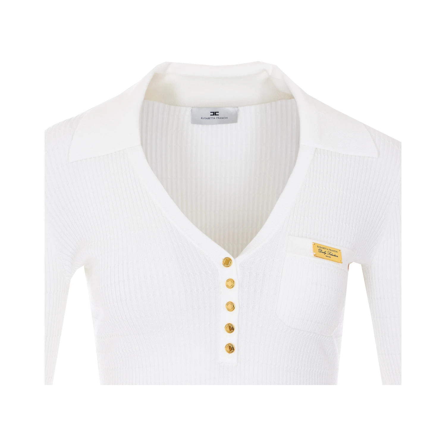 Elisabetta Franchi Sweaters White