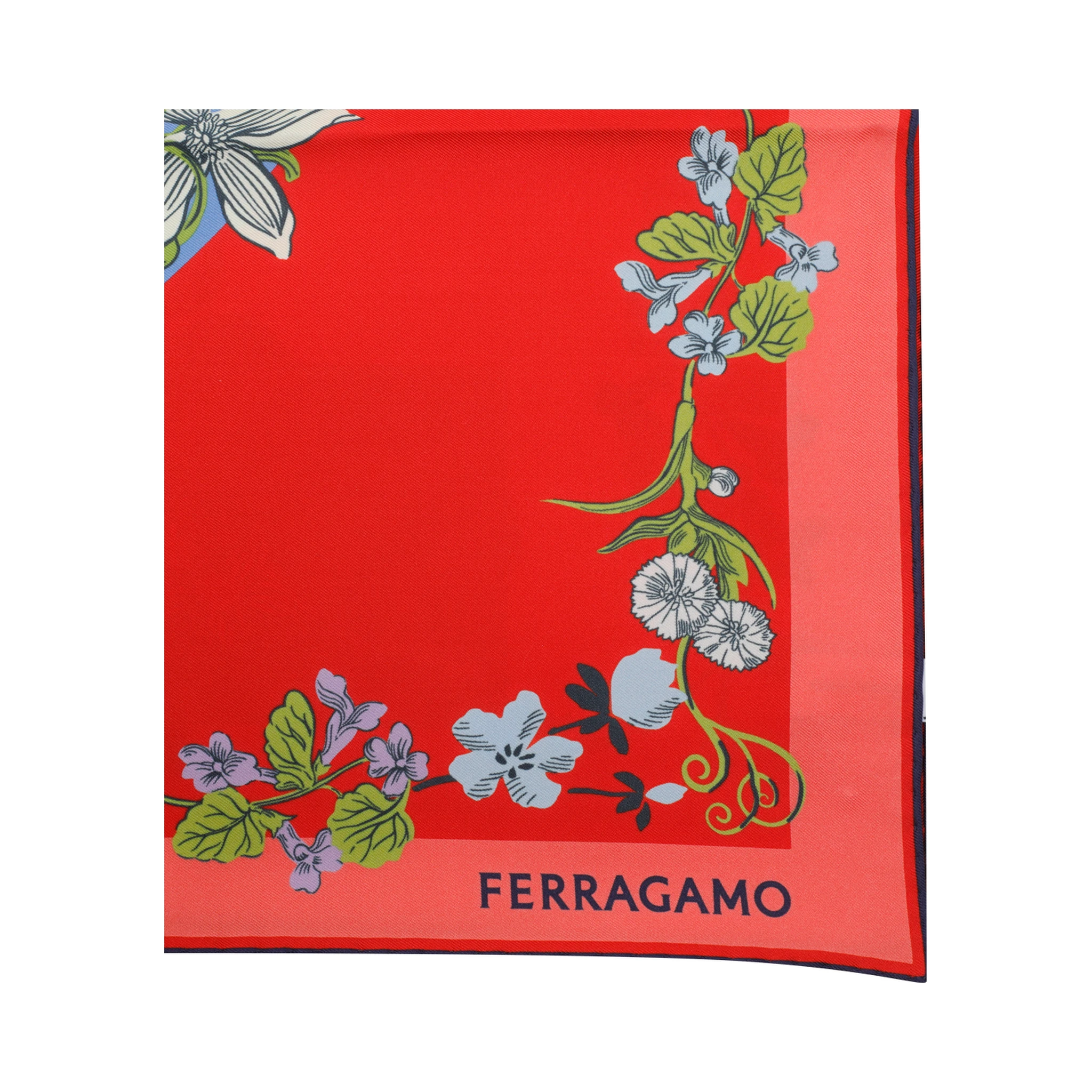 Ferragamo Scarfs Red