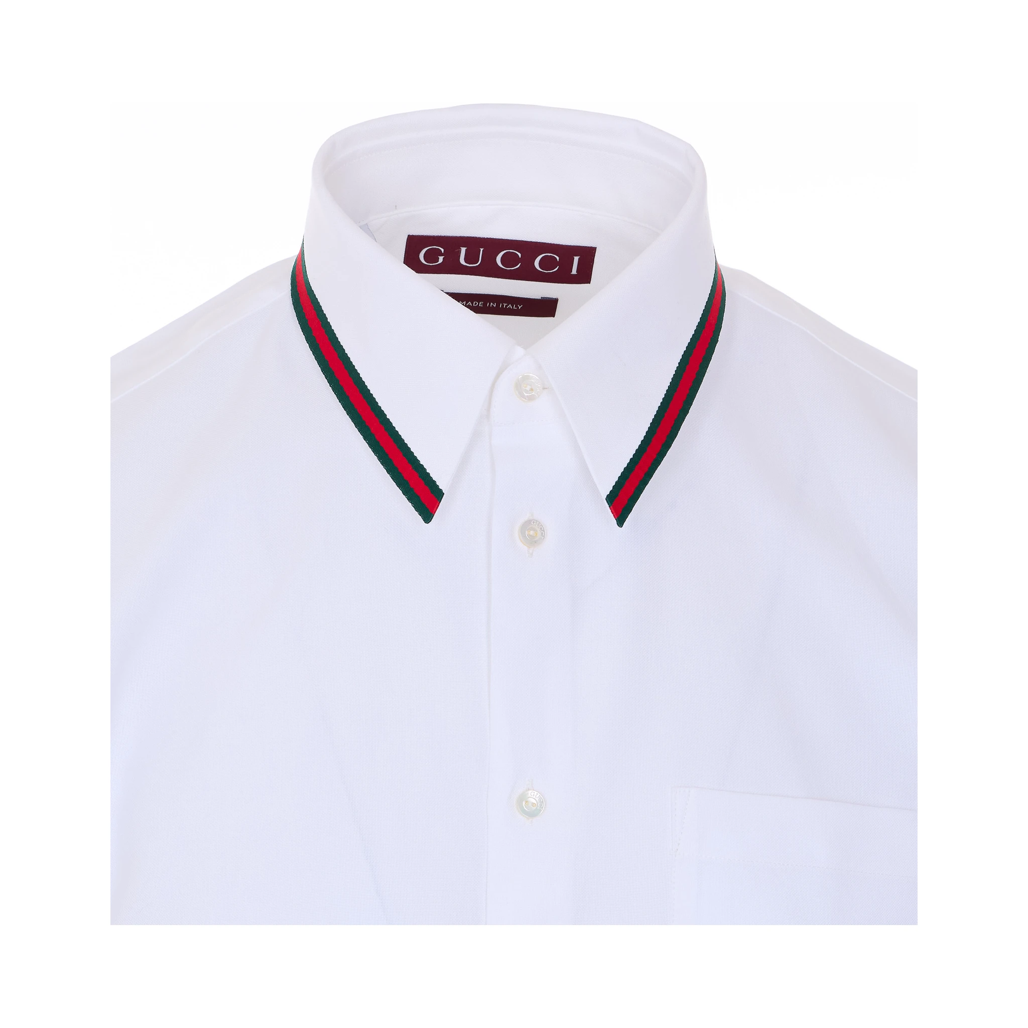 قمصان غوتشي بيضاء