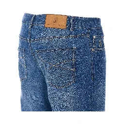 برونيلو كوتشينيللي بنطلون أزرق