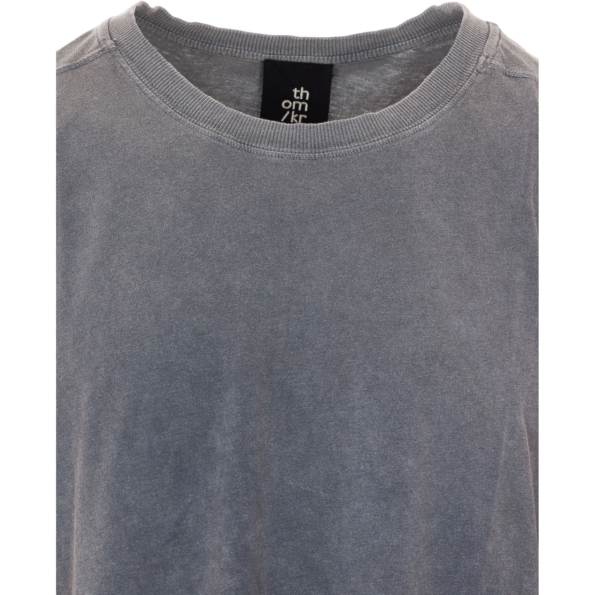 Thom Krom T-shirts and Polos Grey