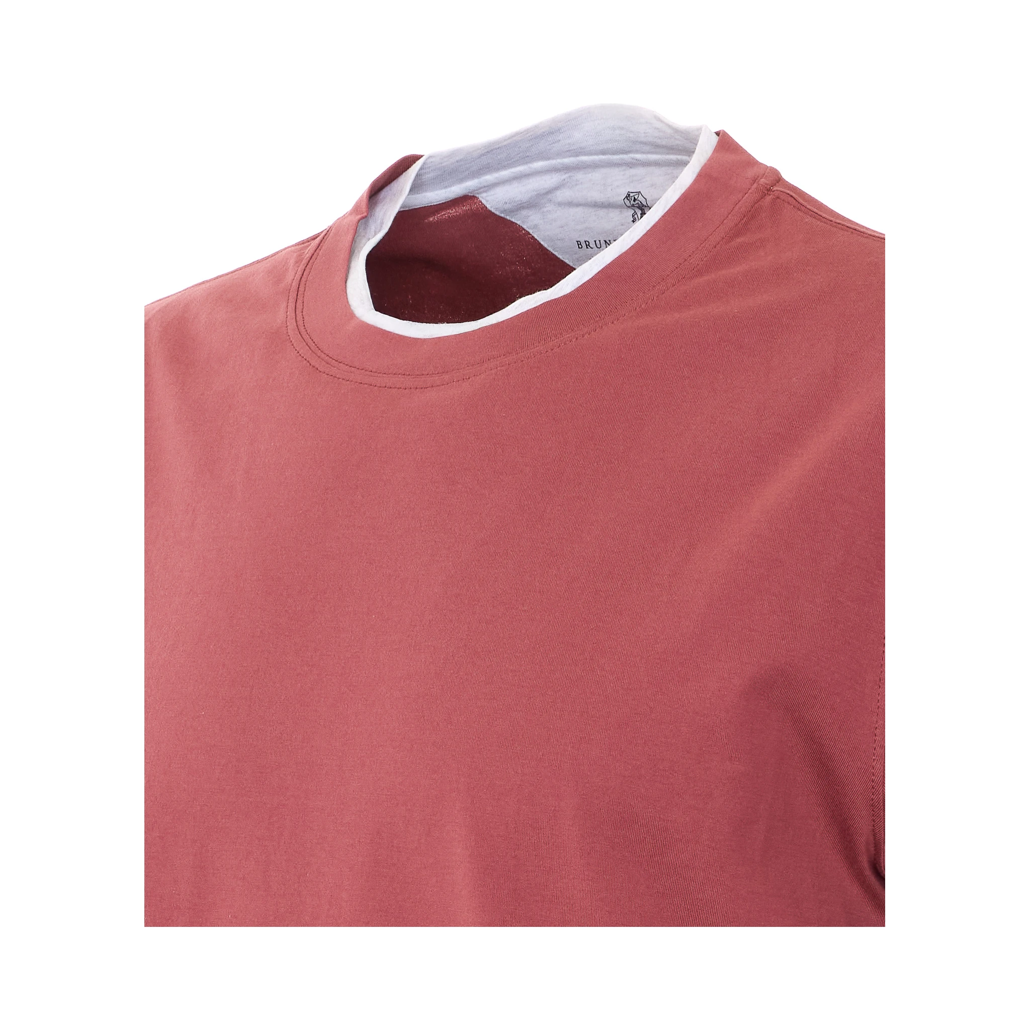 Brunello Cucinelli T-shirts and Polos Red