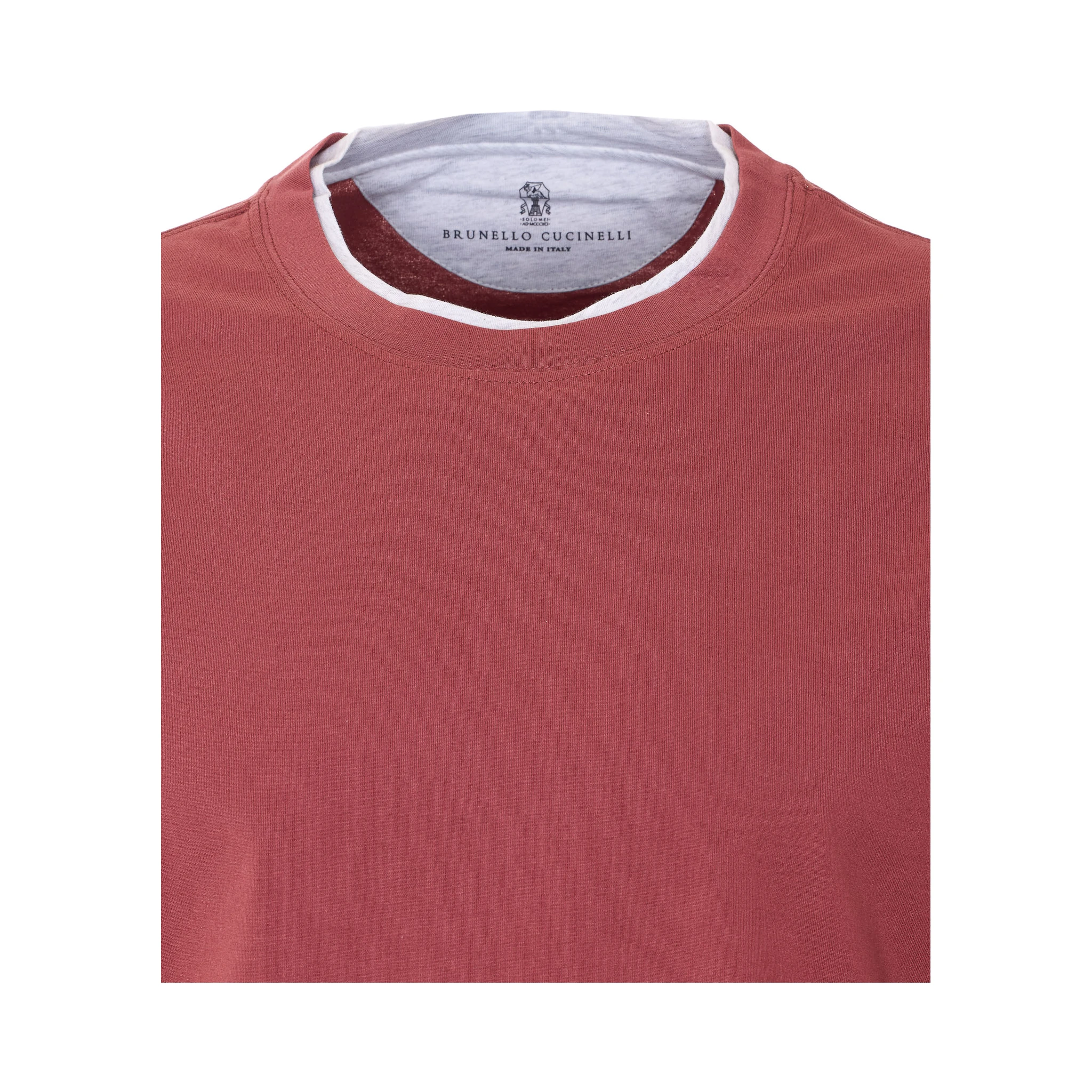 Brunello Cucinelli T-shirts and Polos Red