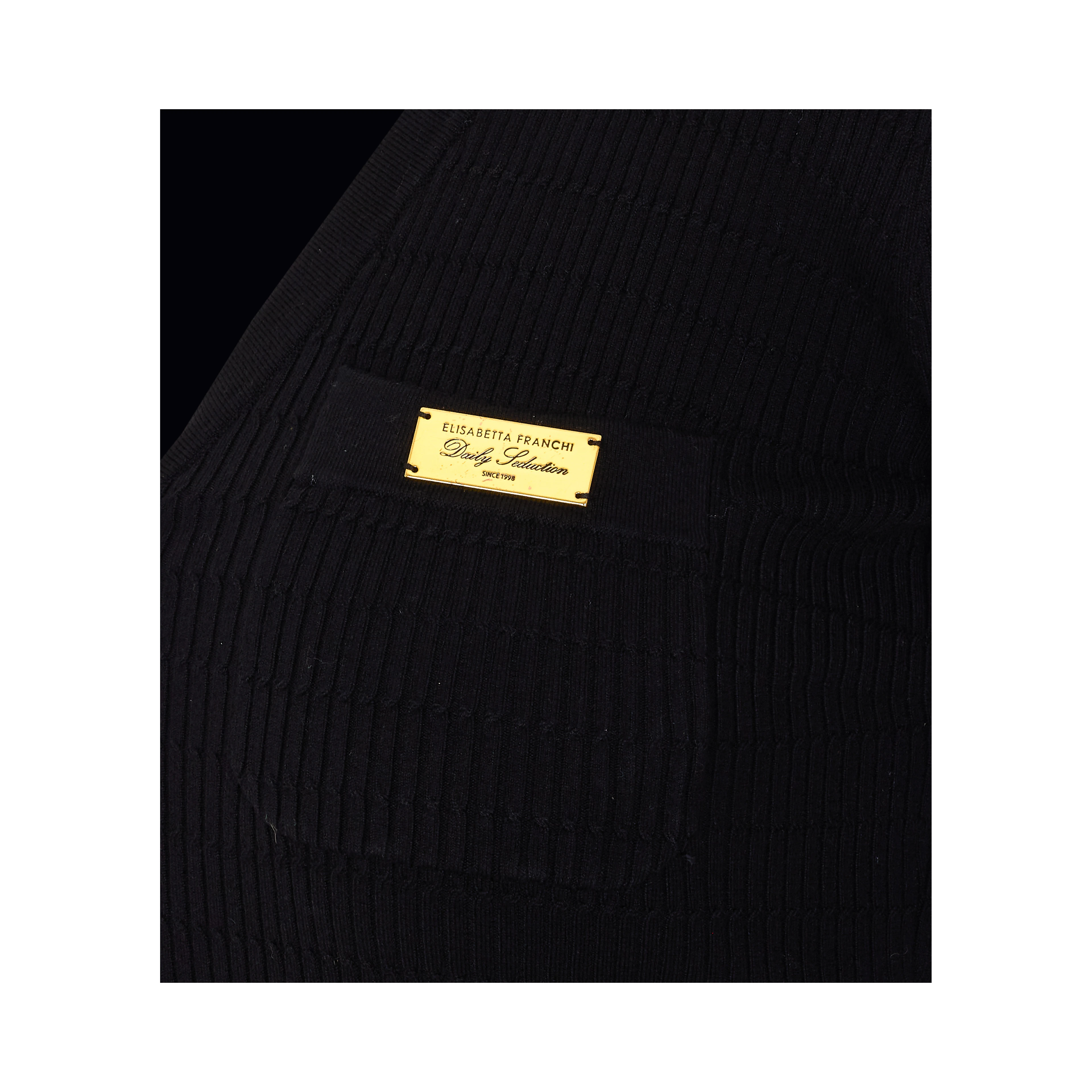 Elisabetta Franchi Sweaters Black