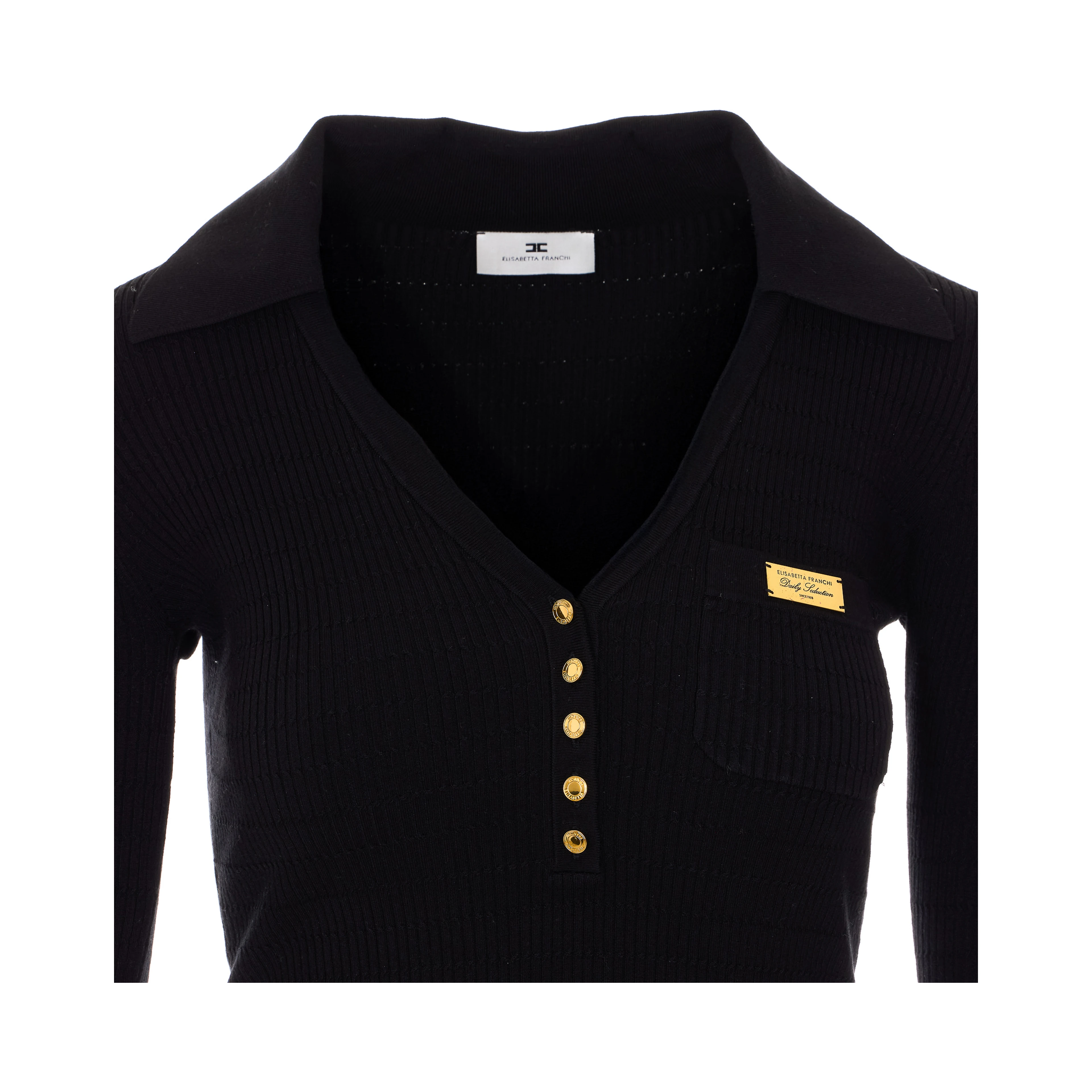 Elisabetta Franchi Sweaters Black