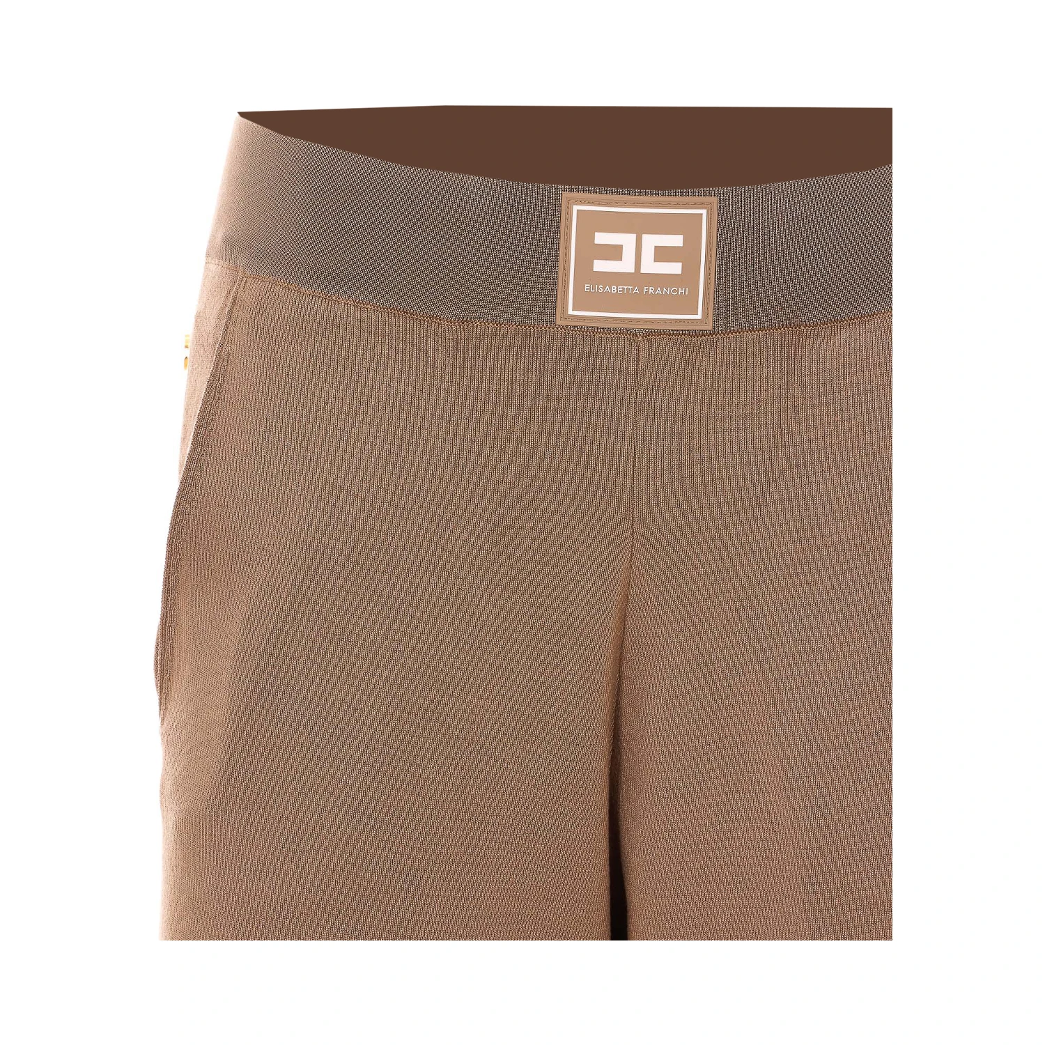 Elisabetta Franchi Trousers Brown