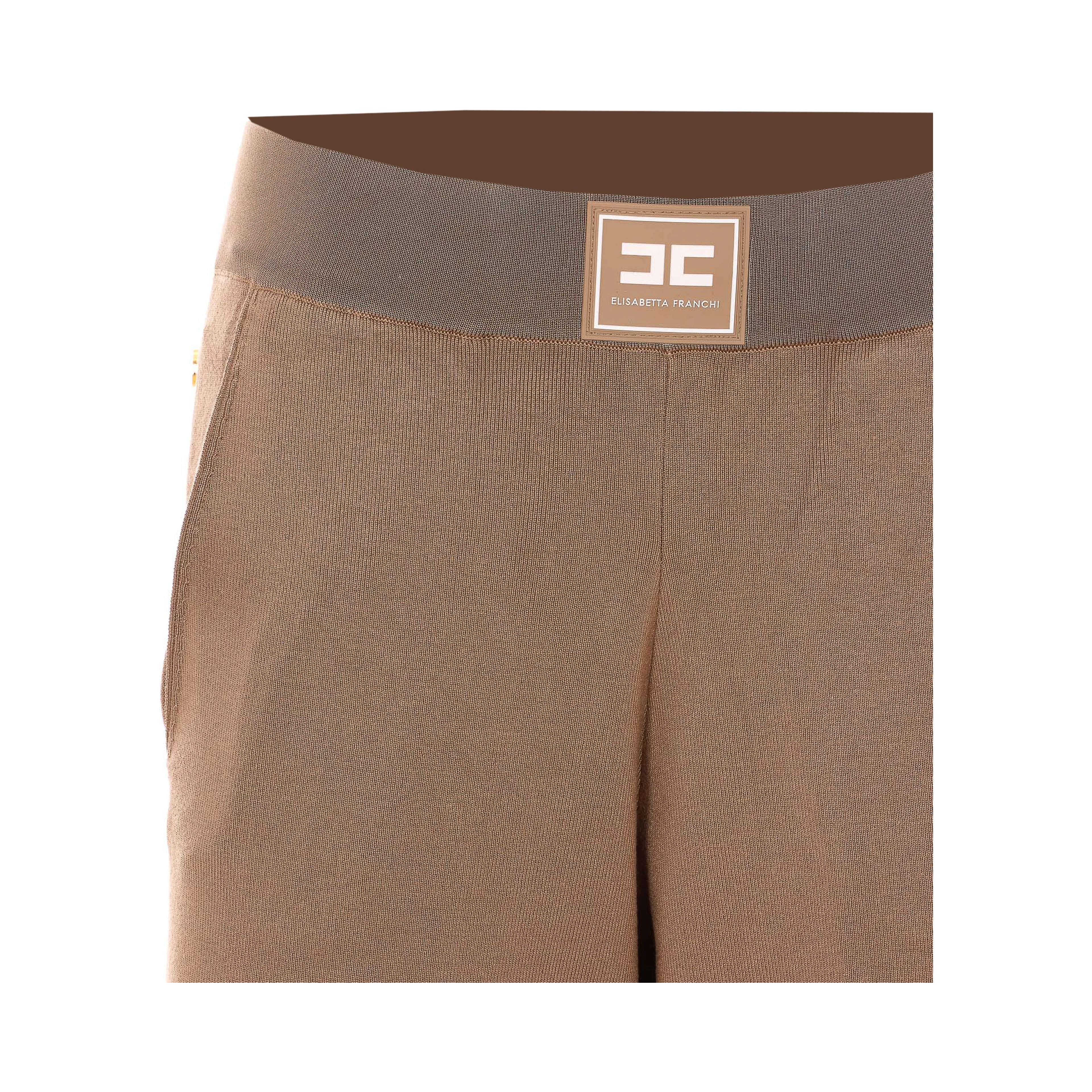 Elisabetta Franchi Trousers Brown