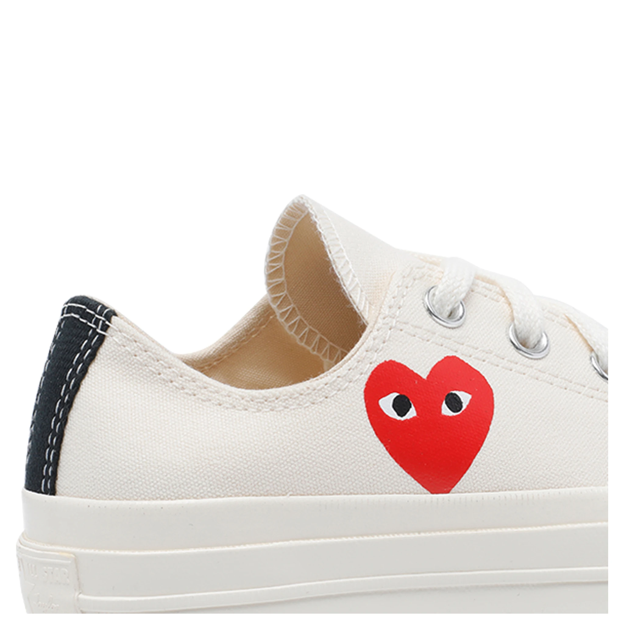 Play x Converse Sneakers White